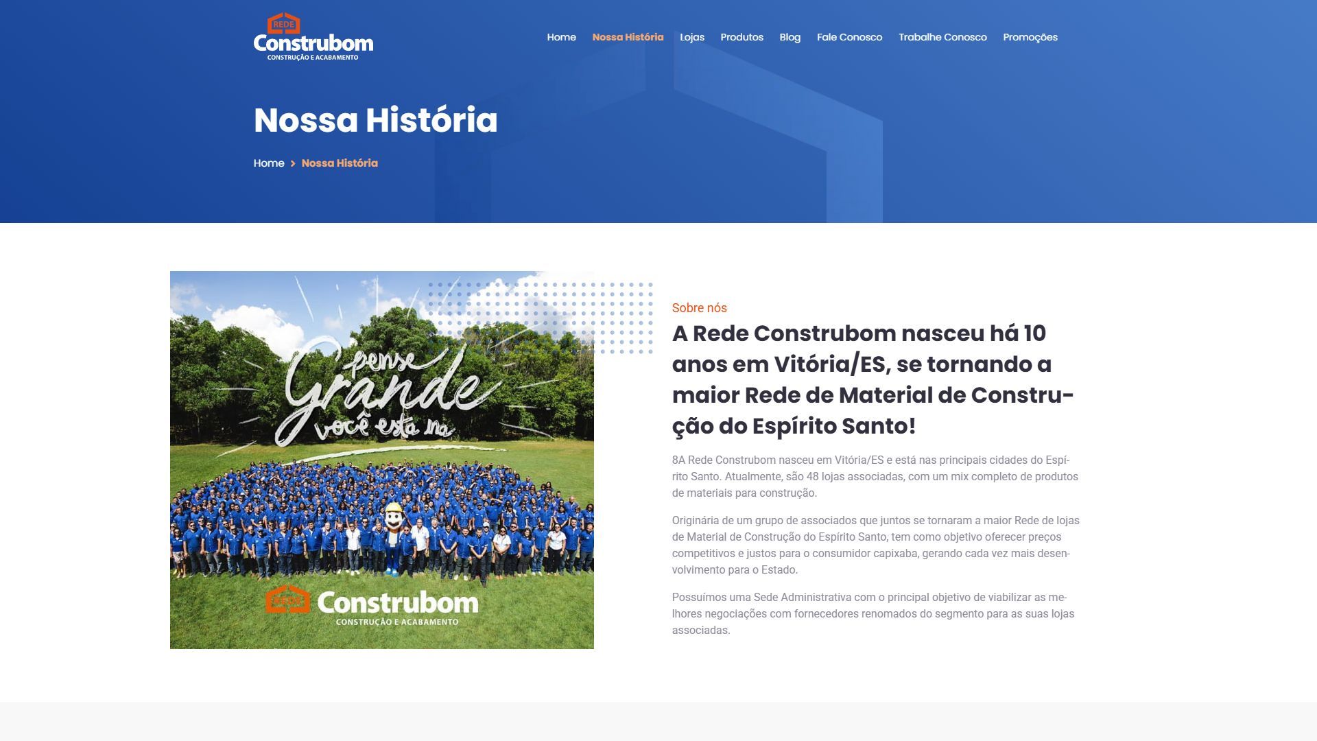 Network Overview - Rede Construbom - Espírito Santo