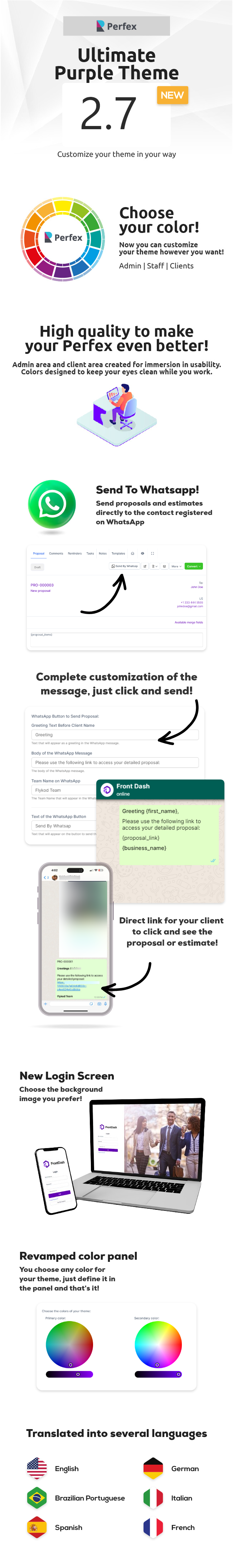 Ultimate Purple Theme for Perfex CRM